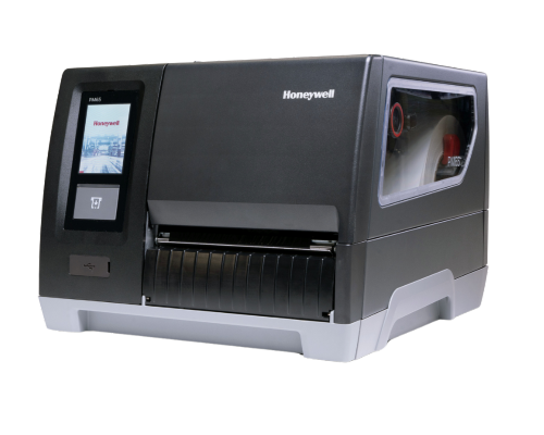 Wytrzymała drukarka półprzemysłowa Honeywell PM65, zaprojektowana do intensywnego użytku w trudnych warunkach.